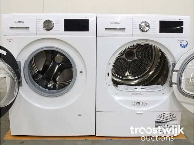 Iq500 isensoric extraklasse wasmachine & siemens iq500 isensoric selfcleaning condenser extraklasse droger - afbeelding 2 van  8