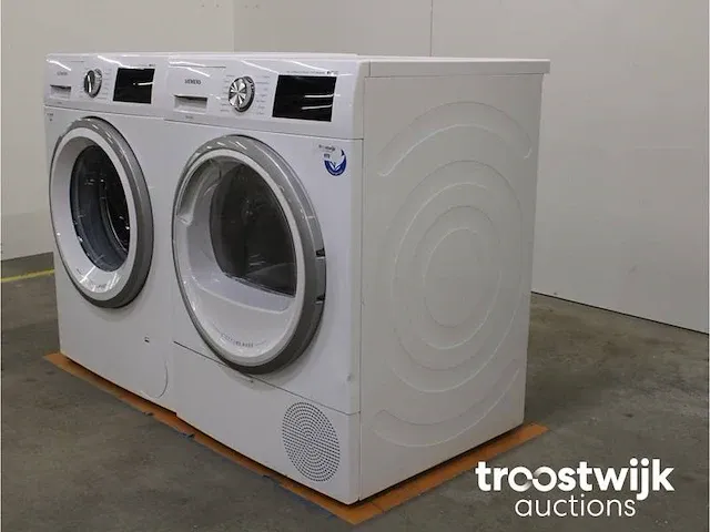Iq500 isensoric extraklasse wasmachine & siemens iq500 isensoric selfcleaning condenser extraklasse droger - afbeelding 7 van  8