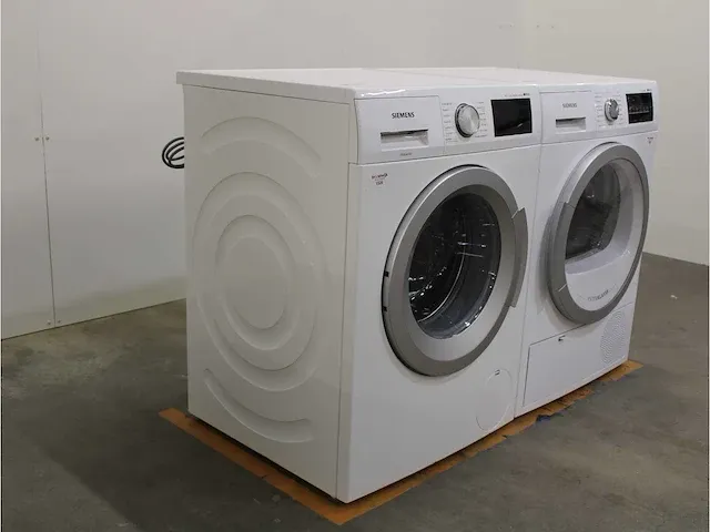 Iq500 isensoric i-dos aquastop iqdrive wasmachine & siemens iq500 isensoric extraklasse droger - afbeelding 4 van  8