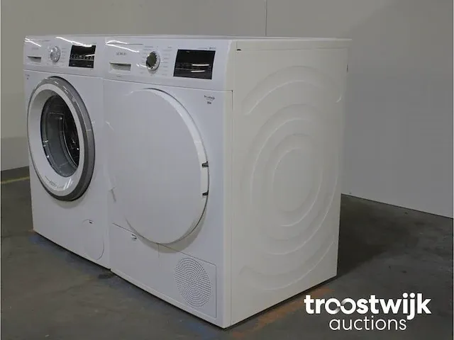 Iq500 isensoric iqdrive extraklasse wasmachine & siemens iq300 isensoric extraklasse droger - afbeelding 7 van  8