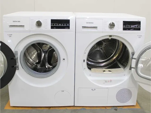 Iq500 isensoric iqdrive extraklasse wasmachine & siemens iq500 isensoric extraklasse droger - afbeelding 2 van  8