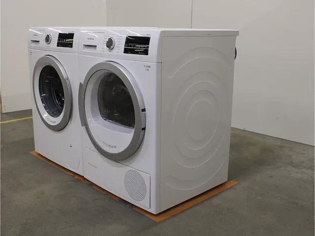 Iq500 isensoric iqdrive extraklasse wasmachine & siemens iq500 isensoric selfcleaning condenser extraklasse droger - afbeelding 7 van  8