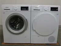 Iq500 isensoric iqdrive wasmachine & siemens iq300 isensoric droger - afbeelding 1 van  8