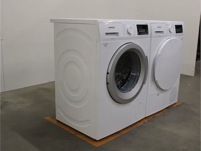 Iq500 isensoric iqdrive wasmachine & siemens iq300 isensoric droger - afbeelding 4 van  8
