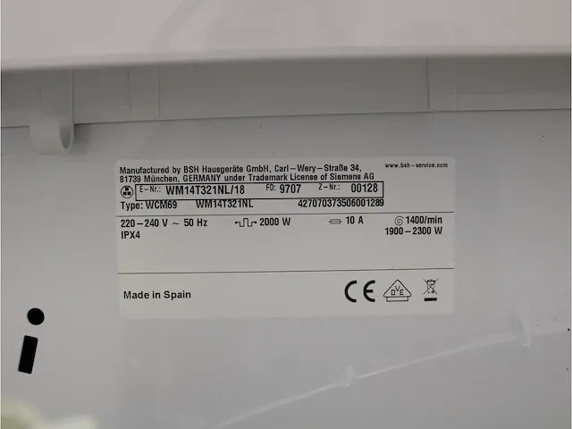 Iq500 isensoric iqdrive wasmachine & siemens iq300 isensoric droger - afbeelding 5 van  8