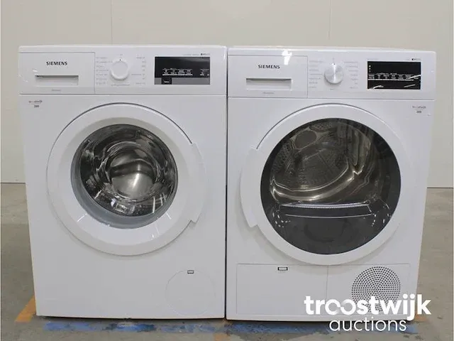 Iq500 isensoric iqdrive wasmachine & siemens iq500 isensoric bestcollection droger - afbeelding 1 van  8