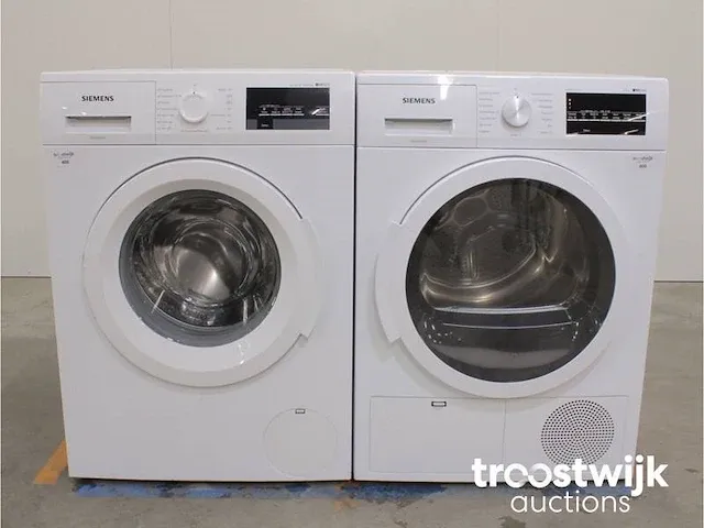 Iq500 isensoric iqdrive wasmachine & siemens iq500 isensoric bestcollection droger - afbeelding 1 van  8