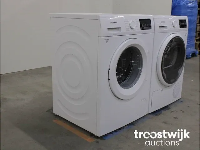 Iq500 isensoric iqdrive wasmachine & siemens iq500 isensoric droger - afbeelding 4 van  8