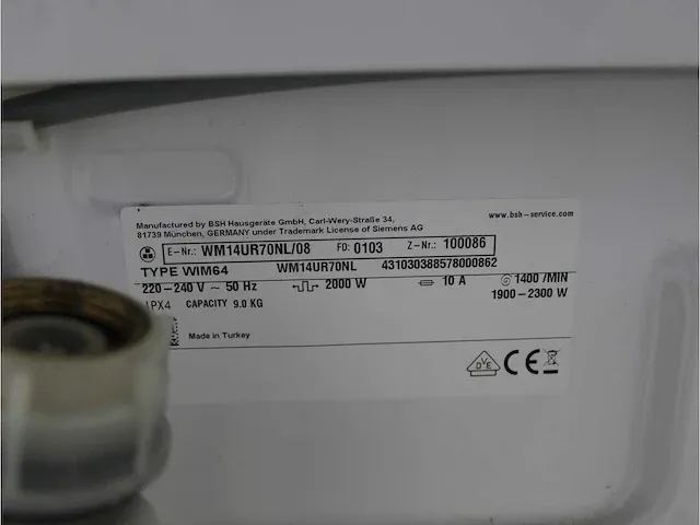 Iq500 isensoric wasmachine - afbeelding 6 van  6