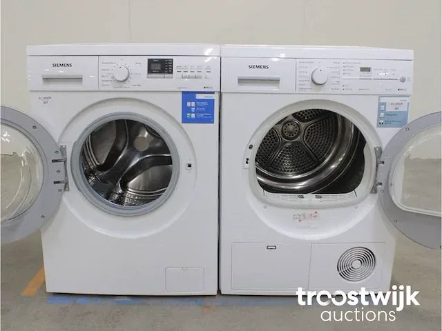 Iq500 varioperfect wasmachine & siemens iq500 isensoric bestcollection droger - afbeelding 2 van  8