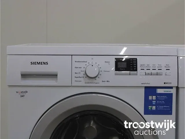 Iq500 varioperfect wasmachine & siemens iq500 isensoric bestcollection droger - afbeelding 3 van  8