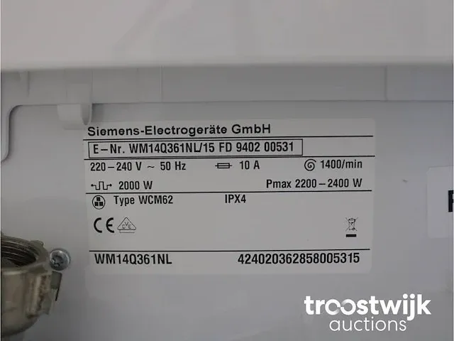 Iq500 varioperfect wasmachine & siemens iq500 isensoric bestcollection droger - afbeelding 5 van  8