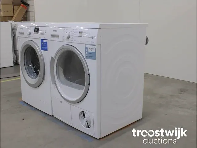 Iq500 varioperfect wasmachine & siemens iq500 isensoric bestcollection droger - afbeelding 7 van  8