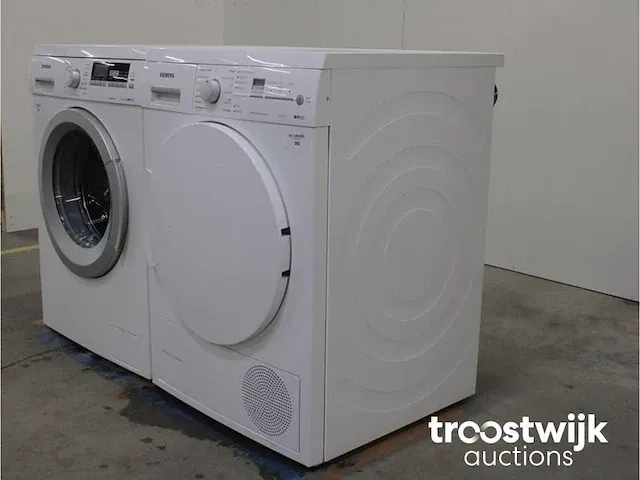Iq500 varioperfect wasmachine & siemens iq500 isensoric selfcleaning condenser droger - afbeelding 7 van  8