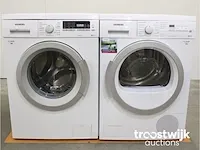 Iq500 varioperfect wasmachine & siemens iq500 isensoric selfcleaning condenser droger - afbeelding 1 van  8