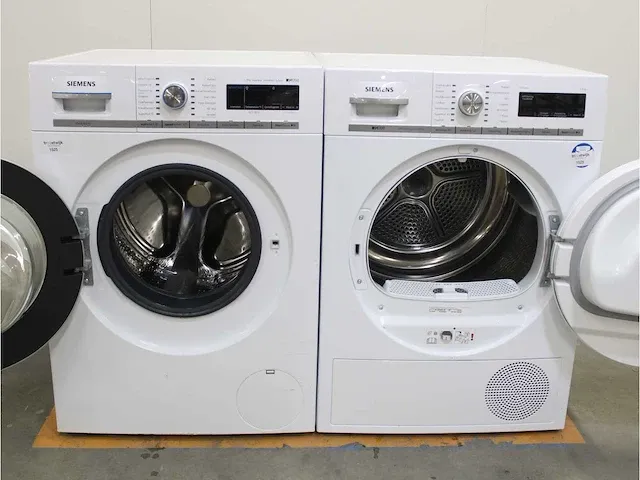 Iq700 isensoric aquastop sensofresh system wasmachine & siemens iq700 isensoric selfcleaning condenser droger - afbeelding 2 van  8
