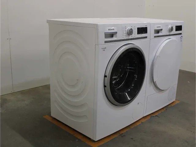 Iq700 isensoric aquastop sensofresh system wasmachine & siemens iq700 isensoric selfcleaning condenser droger - afbeelding 4 van  8