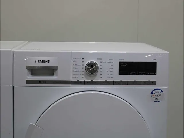 Iq700 isensoric aquastop sensofresh system wasmachine & siemens iq700 isensoric selfcleaning condenser droger - afbeelding 6 van  8