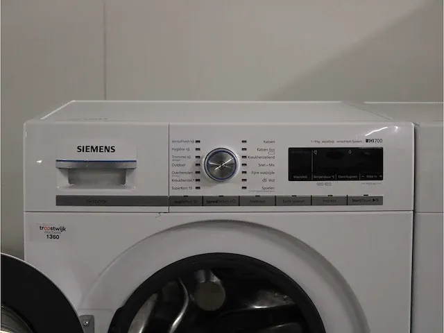 Iq700 isensoric aquastop sensofresh system wasmachine & siemens iq700 selfcleaning condenser droger - afbeelding 3 van  8