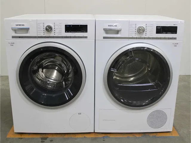 Iq700 isensoric aquastop wasmachine & siemens iq700 isensoric selfcleaning condenser bestcollection droger - afbeelding 1 van  8