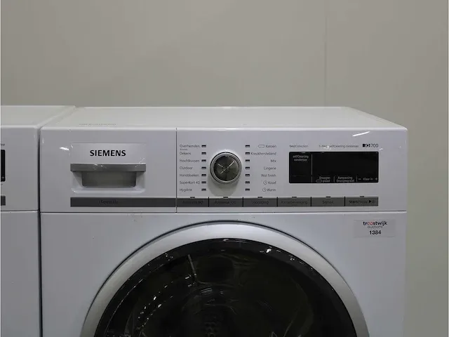 Iq700 isensoric aquastop wasmachine & siemens iq700 isensoric selfcleaning condenser bestcollection droger - afbeelding 6 van  8