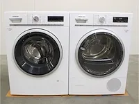 Iq700 isensoric aquastop wasmachine & siemens iq700 isensoric selfcleaning condenser droger