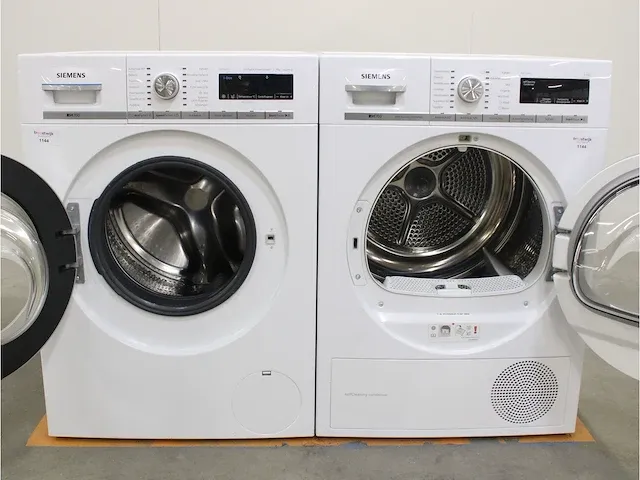 Iq700 isensoric aquastop wasmachine & siemens iq700 isensoric selfcleaning condenser droger - afbeelding 2 van  8