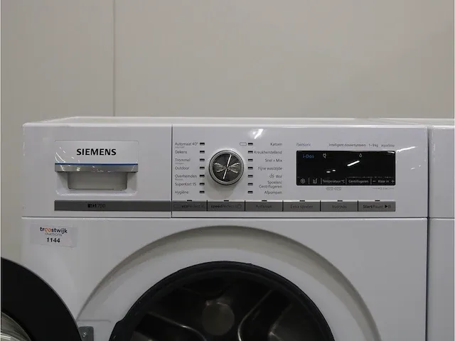 Iq700 isensoric aquastop wasmachine & siemens iq700 isensoric selfcleaning condenser droger - afbeelding 3 van  8