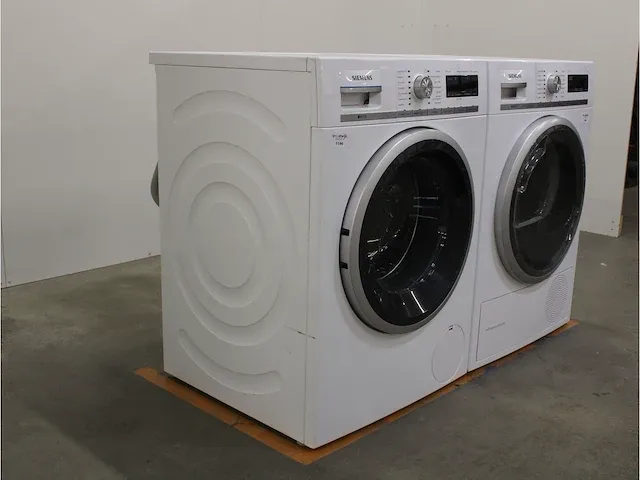 Iq700 isensoric aquastop wasmachine & siemens iq700 isensoric selfcleaning condenser droger - afbeelding 4 van  8