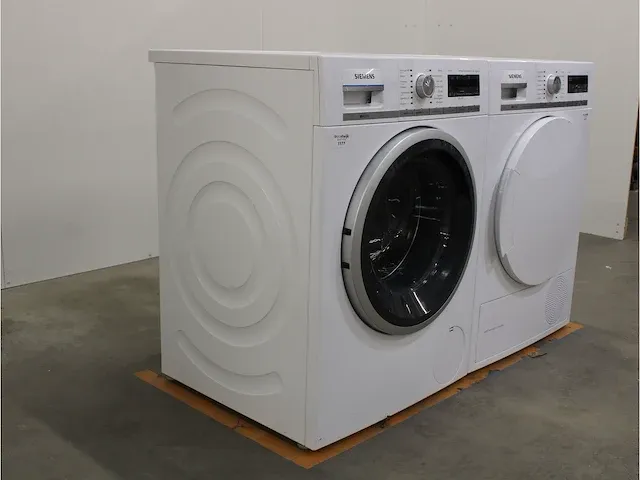 Iq700 isensoric aquastop wasmachine & siemens iq700 isensoric selfcleaning condenser droger - afbeelding 4 van  8
