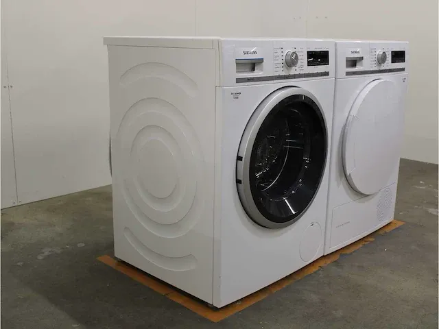 Iq700 isensoric aquastop wasmachine & siemens iq700 isensoric selfcleaning condenser droger - afbeelding 4 van  8