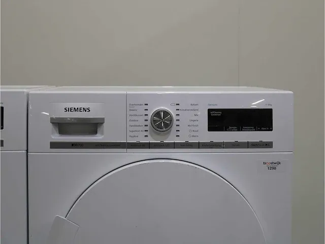 Iq700 isensoric aquastop wasmachine & siemens iq700 isensoric selfcleaning condenser droger - afbeelding 6 van  8