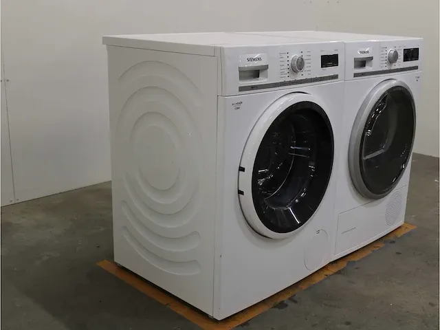 Iq700 isensoric aquastop wasmachine & siemens iq700 isensoric selfcleaning condenser droger - afbeelding 4 van  8