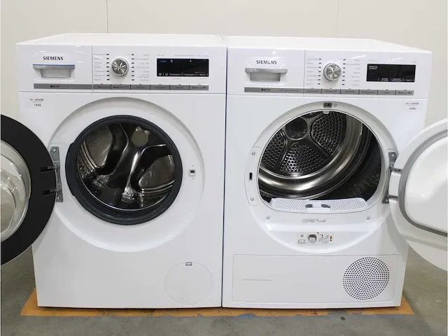 Iq700 isensoric aquastop wasmachine & siemens iq700 isensoric selfcleaning condenser droger - afbeelding 2 van  8