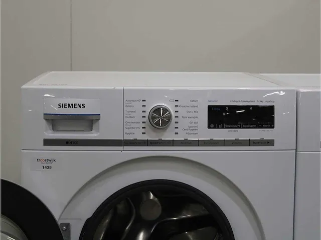 Iq700 isensoric aquastop wasmachine & siemens iq700 isensoric selfcleaning condenser droger - afbeelding 3 van  8