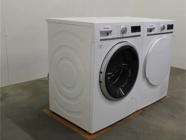 Iq700 isensoric aquastop wasmachine & siemens iq700 isensoric selfcleaning condenser droger - afbeelding 4 van  8