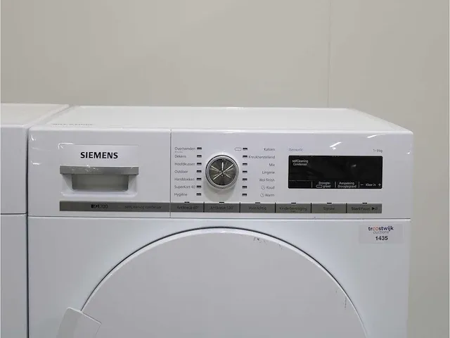 Iq700 isensoric aquastop wasmachine & siemens iq700 isensoric selfcleaning condenser droger - afbeelding 6 van  8