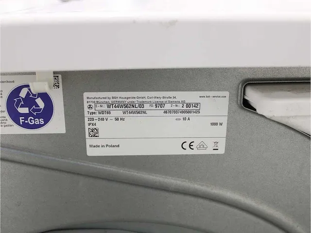 Iq700 isensoric aquastop wasmachine & siemens iq700 isensoric selfcleaning condenser droger - afbeelding 8 van  8