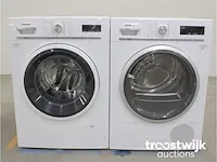 Iq700 isensoric aquastop wasmachine & siemens iq700 isensoric selfcleaning condenser droger