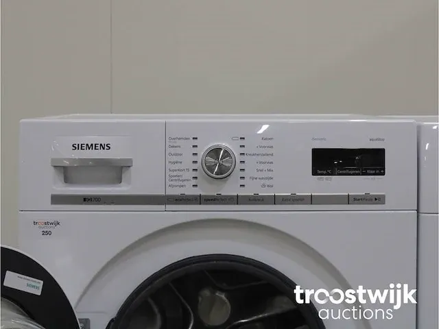 Iq700 isensoric aquastop wasmachine & siemens iq700 isensoric selfcleaning condenser droger - afbeelding 3 van  8