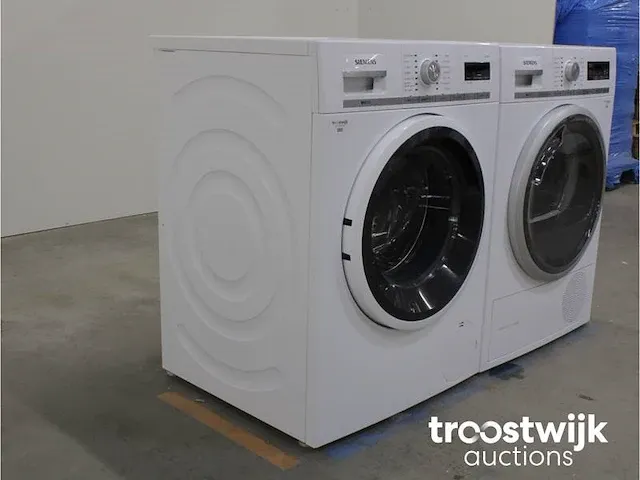 Iq700 isensoric aquastop wasmachine & siemens iq700 isensoric selfcleaning condenser droger - afbeelding 4 van  8