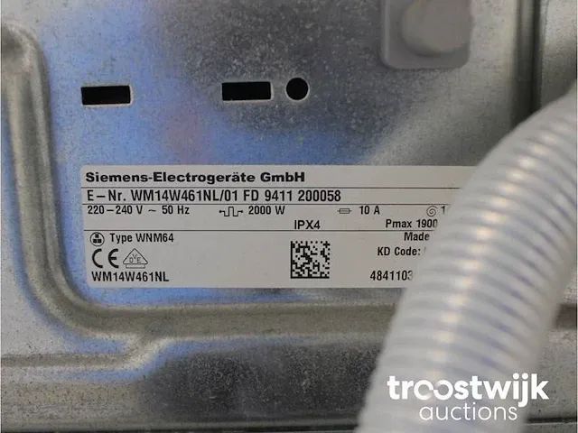 Iq700 isensoric aquastop wasmachine & siemens iq700 isensoric selfcleaning condenser droger - afbeelding 5 van  8