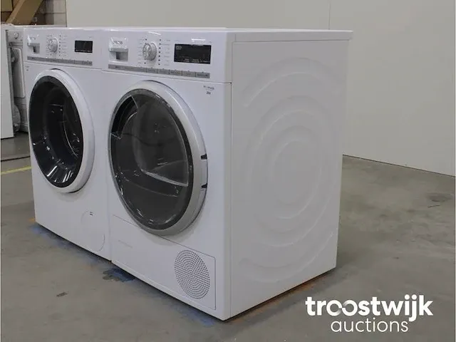 Iq700 isensoric aquastop wasmachine & siemens iq700 isensoric selfcleaning condenser droger - afbeelding 7 van  8