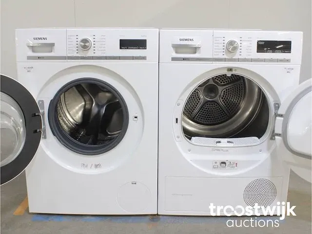 Iq700 isensoric aquastop wasmachine & siemens iq700 isensoric selfcleaning condenser droger - afbeelding 2 van  8
