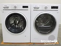 Iq700 isensoric aquastop wasmachine & siemens iq700 isensoric selfcleaning condenser droger