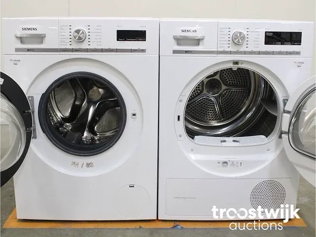 Iq700 isensoric aquastop wasmachine & siemens iq700 isensoric selfcleaning condenser droger - afbeelding 2 van  8