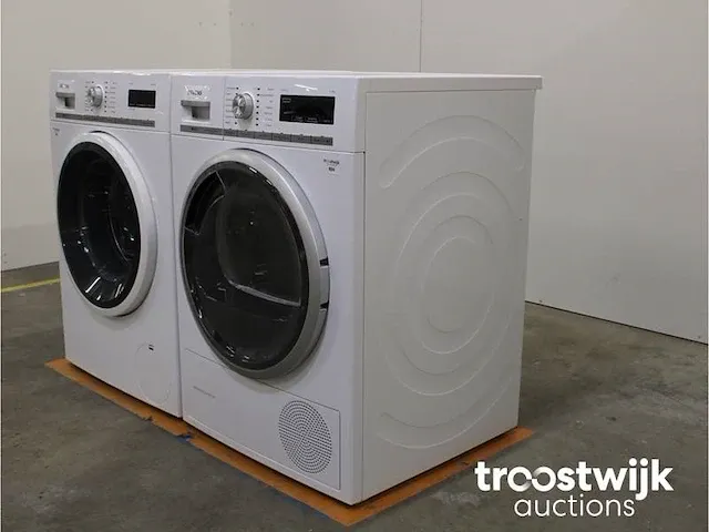 Iq700 isensoric aquastop wasmachine & siemens iq700 isensoric selfcleaning condenser droger - afbeelding 7 van  8