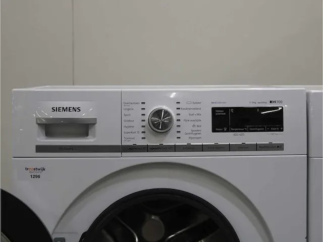 Iq700 isensoric bestcollection aquastop wasmachine & siemens iq700 isensoric selfcleaning condenser droger - afbeelding 3 van  8