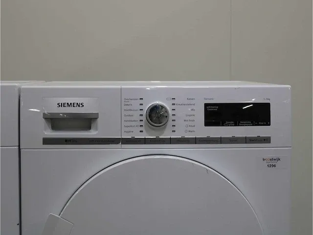 Iq700 isensoric bestcollection aquastop wasmachine & siemens iq700 isensoric selfcleaning condenser droger - afbeelding 6 van  8