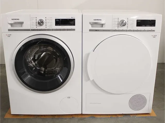 Iq700 isensoric bestcollection aquastop wasmachine & siemens iq700 isensoric selfcleaning condenser droger - afbeelding 1 van  8